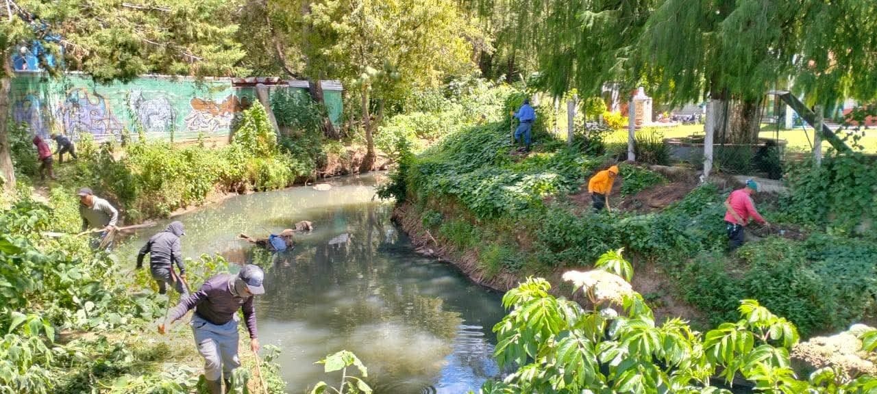 Ayuntamiento de San Cristóbal realiza desmonte en márgenes del Río ...